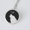 Howling Wolf Moon Necklace