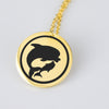 Mom & Baby Dolphin Necklace