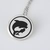 Mom & Baby Dolphin Necklace